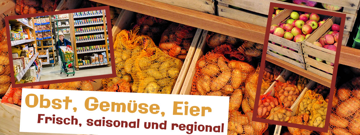 Obst, Gemüse und Einer