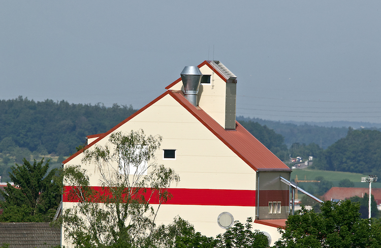 Neubau des Silos